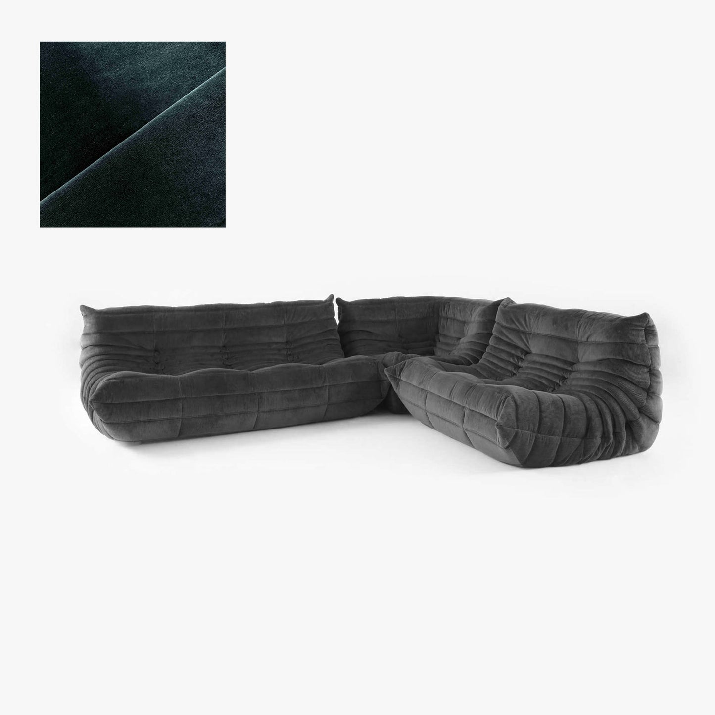 TOGO alle Elemente 3-Sitzer, 2-Sitzer, Ecke, Sessel, Hocker und Kombination mit ca. 12-16 Wochen Zeit der Vorfreude!