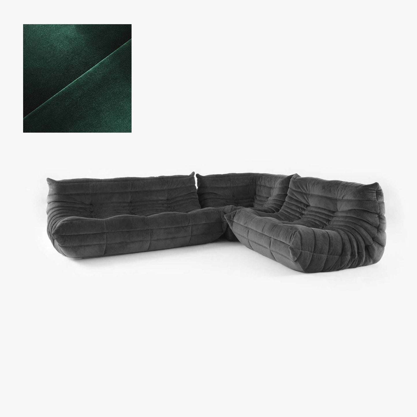 TOGO alle Elemente 3-Sitzer, 2-Sitzer, Ecke, Sessel, Hocker und Kombination mit ca. 12-16 Wochen Zeit der Vorfreude!