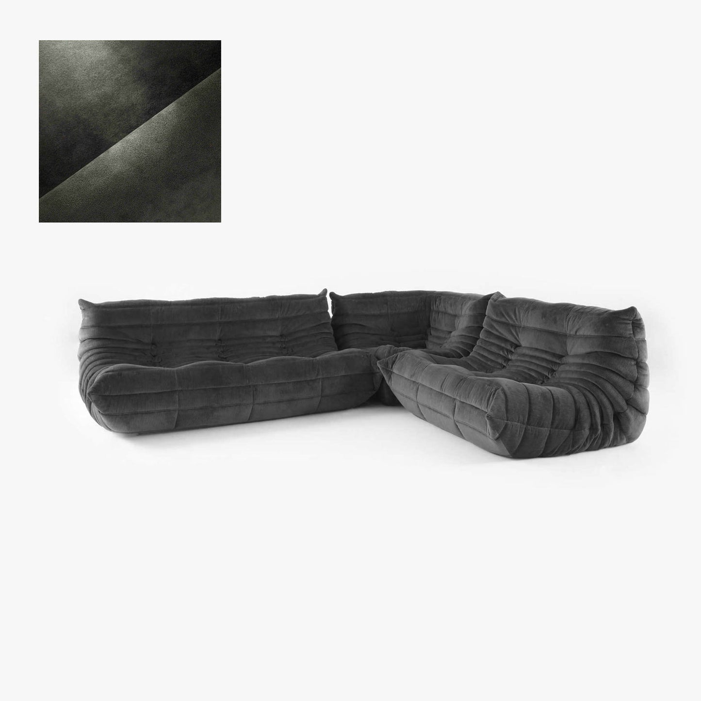 TOGO alle Elemente 3-Sitzer, 2-Sitzer, Ecke, Sessel, Hocker und Kombination mit ca. 12-16 Wochen Zeit der Vorfreude!