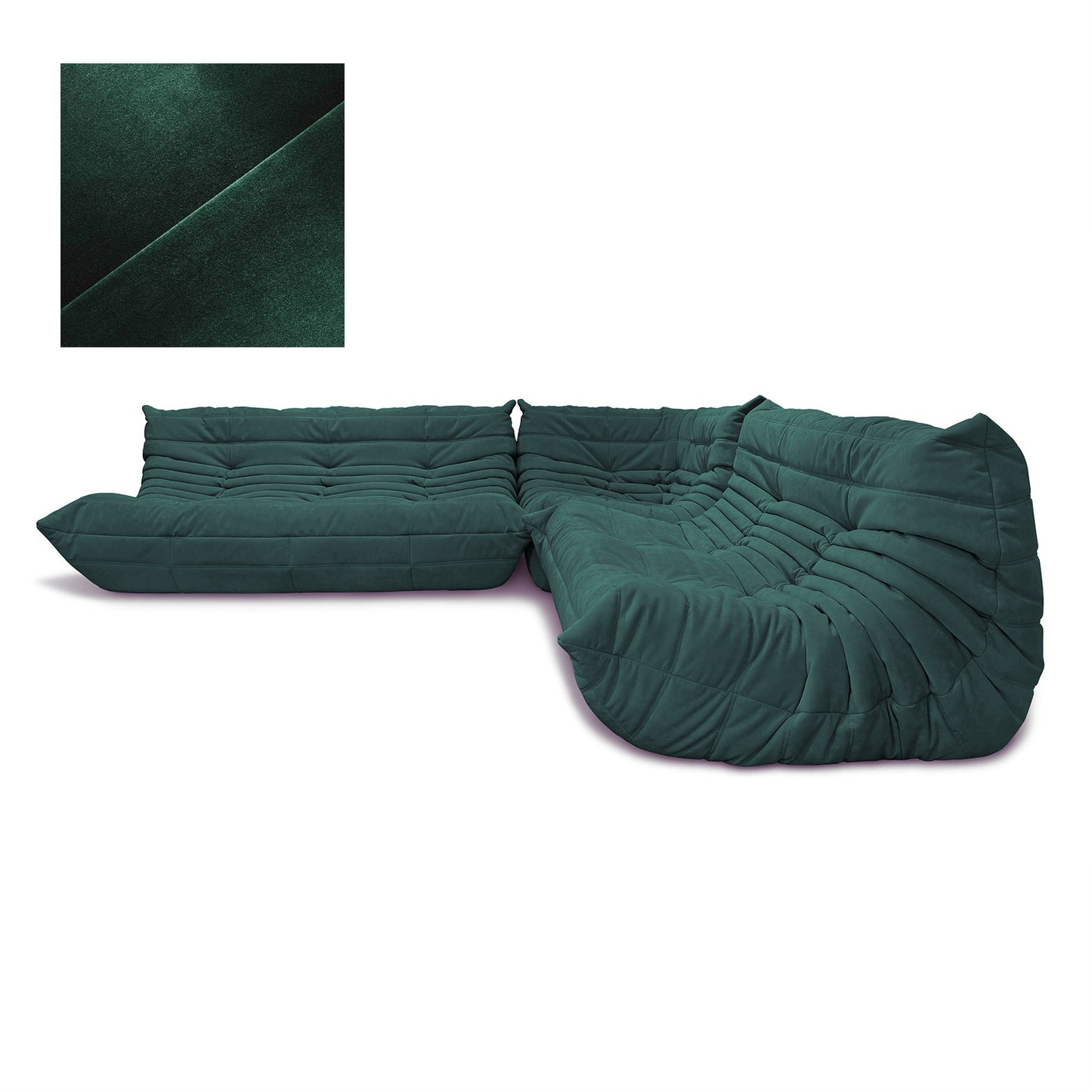 TOGO alle Elemente 3-Sitzer, 2-Sitzer, Ecke, Sessel, Hocker und Kombination mit ca. 12-16 Wochen Zeit der Vorfreude!