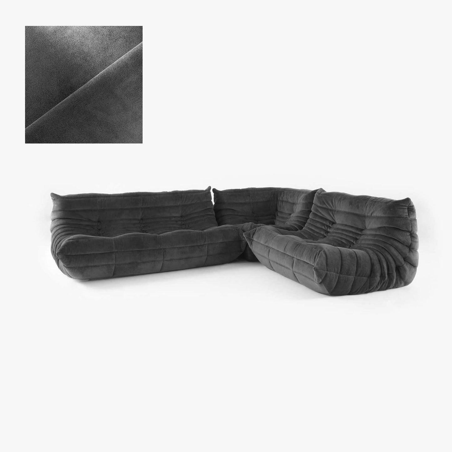 TOGO alle Elemente 3-Sitzer, 2-Sitzer, Ecke, Sessel, Hocker und Kombination mit ca. 12-16 Wochen Zeit der Vorfreude!