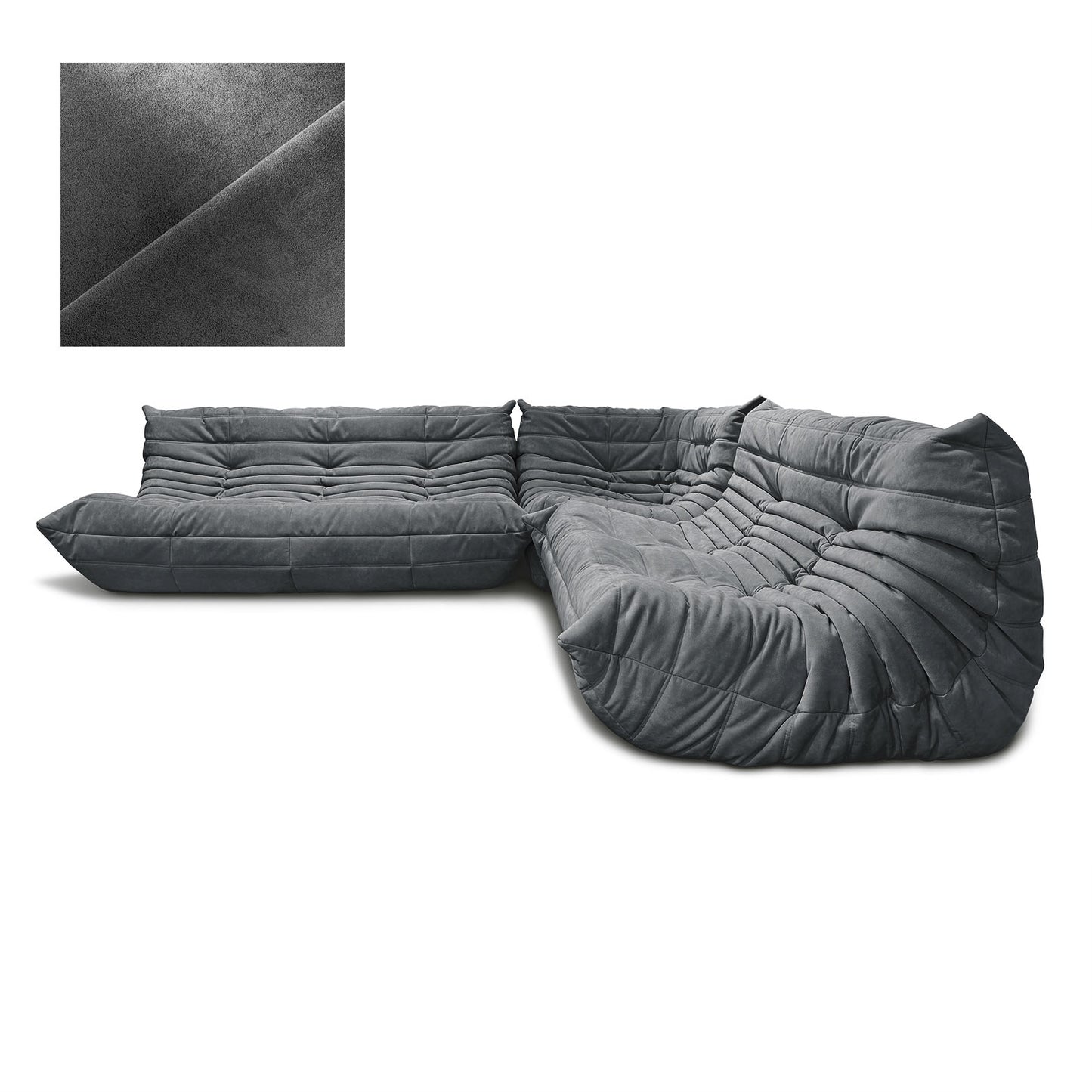 TOGO alle Elemente 3-Sitzer, 2-Sitzer, Ecke, Sessel, Hocker und Kombination mit ca. 12-16 Wochen Zeit der Vorfreude!