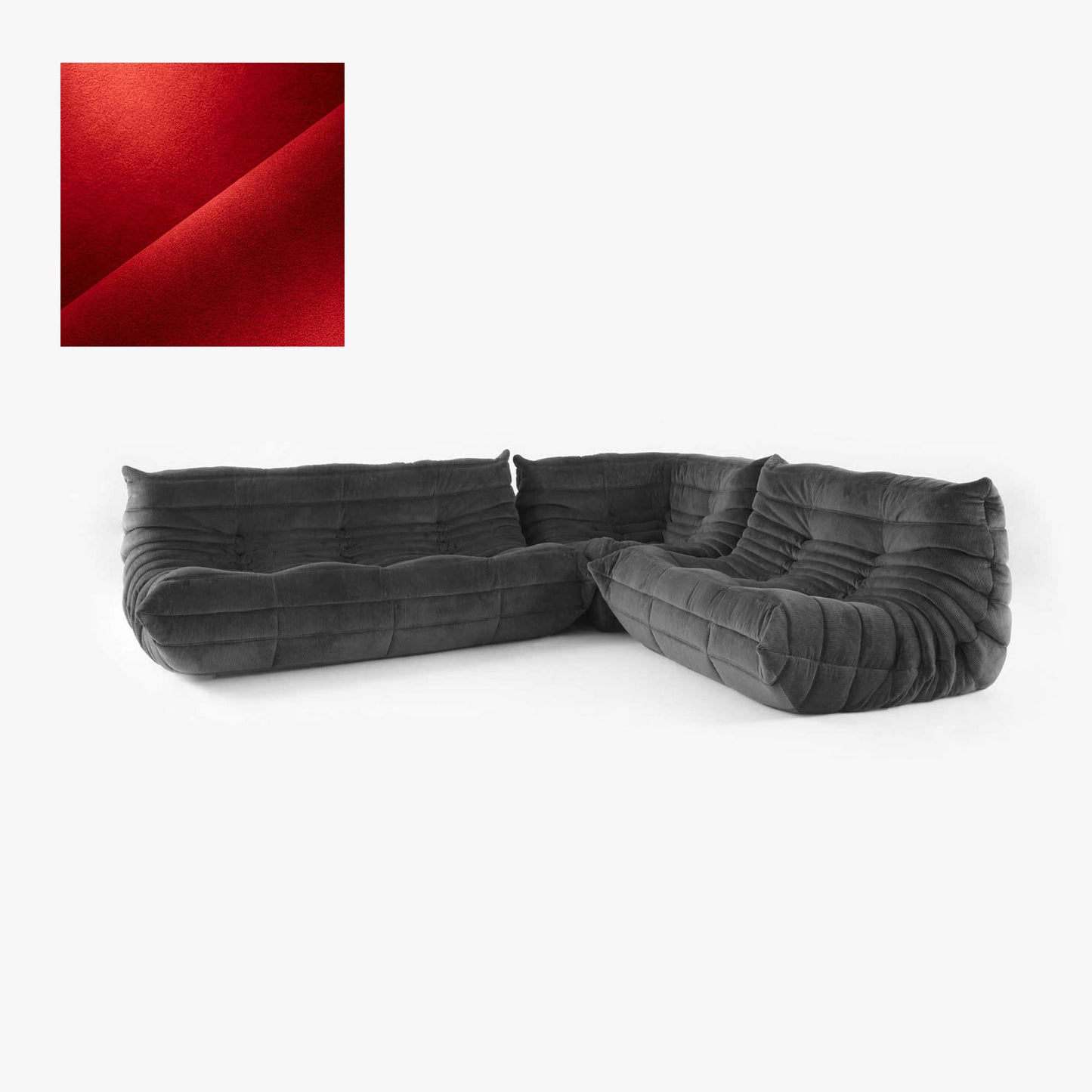 TOGO alle Elemente 3-Sitzer, 2-Sitzer, Ecke, Sessel, Hocker und Kombination mit ca. 12-16 Wochen Zeit der Vorfreude!