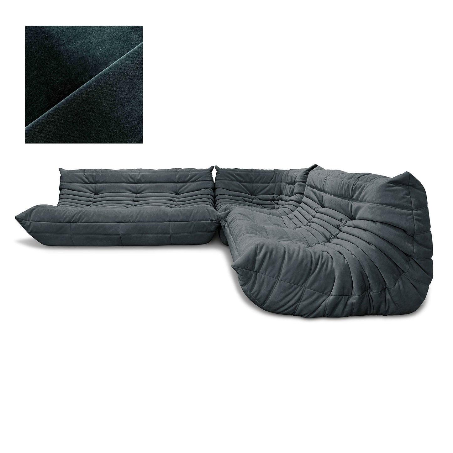 TOGO alle Elemente 3-Sitzer, 2-Sitzer, Ecke, Sessel, Hocker und Kombination mit ca. 12-16 Wochen Zeit der Vorfreude!