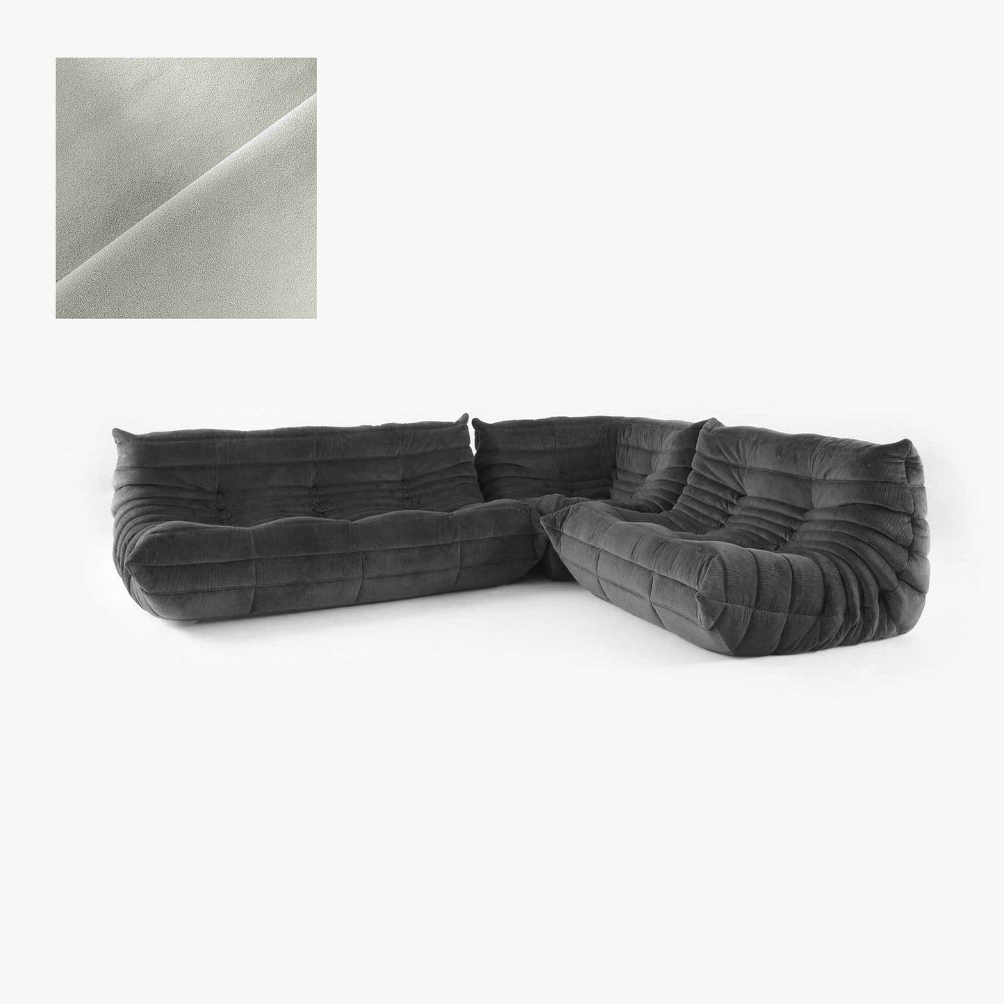 TOGO alle Elemente 3-Sitzer, 2-Sitzer, Ecke, Sessel, Hocker und Kombination mit ca. 12-16 Wochen Zeit der Vorfreude!