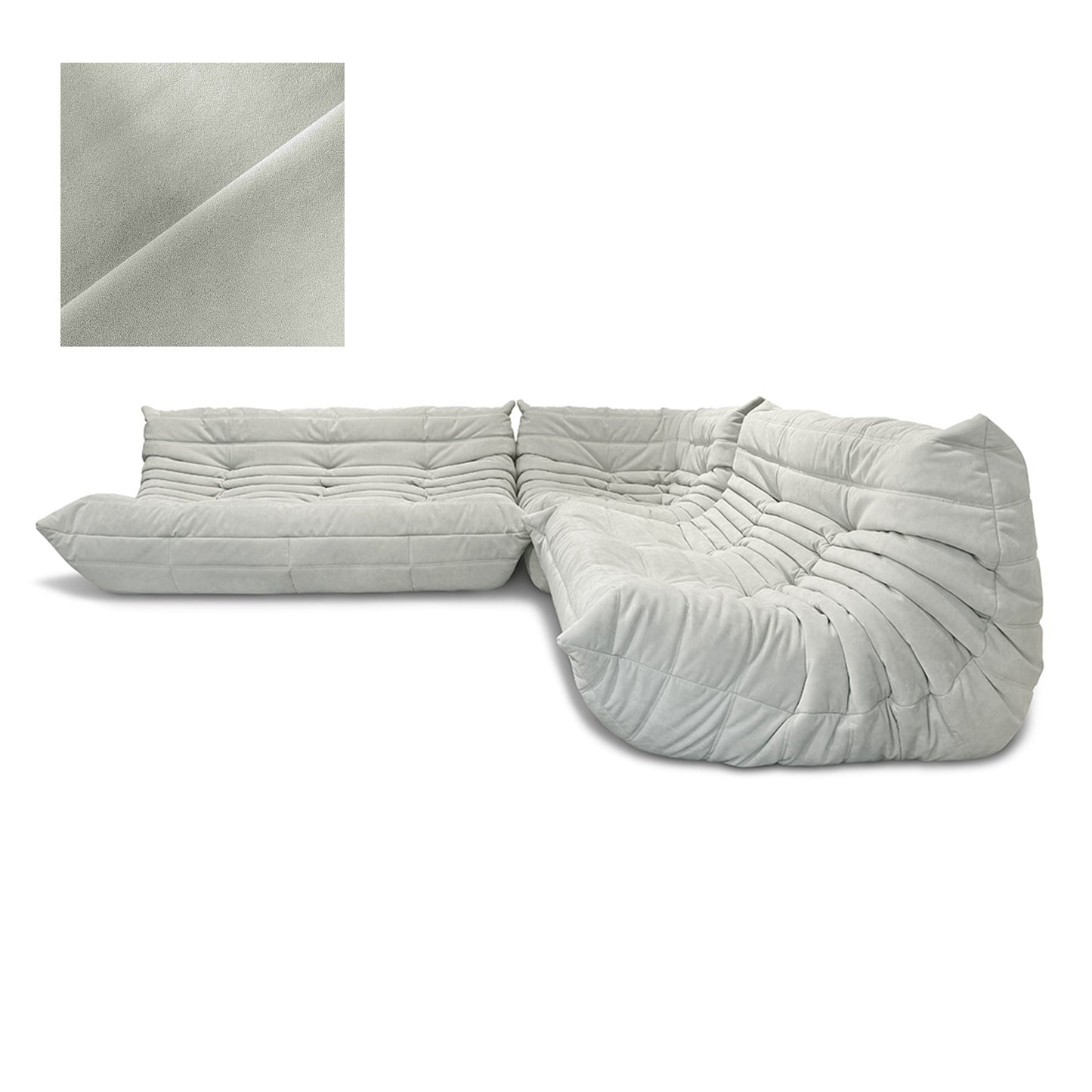 TOGO alle Elemente 3-Sitzer, 2-Sitzer, Ecke, Sessel, Hocker und Kombination mit ca. 12-16 Wochen Zeit der Vorfreude!