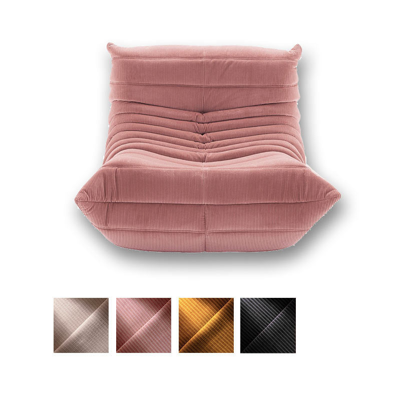 TOGO Sessel im Bezug Phlox-Cord von Kvadrat. Sonderangebot in 4 Farben