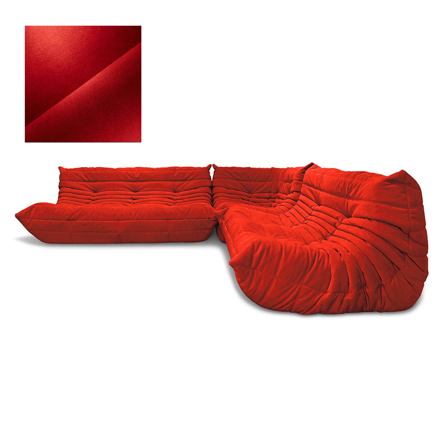 TOGO alle Elemente 3-Sitzer, 2-Sitzer, Ecke, Sessel, Hocker und Kombination mit ca. 12-16 Wochen Zeit der Vorfreude!