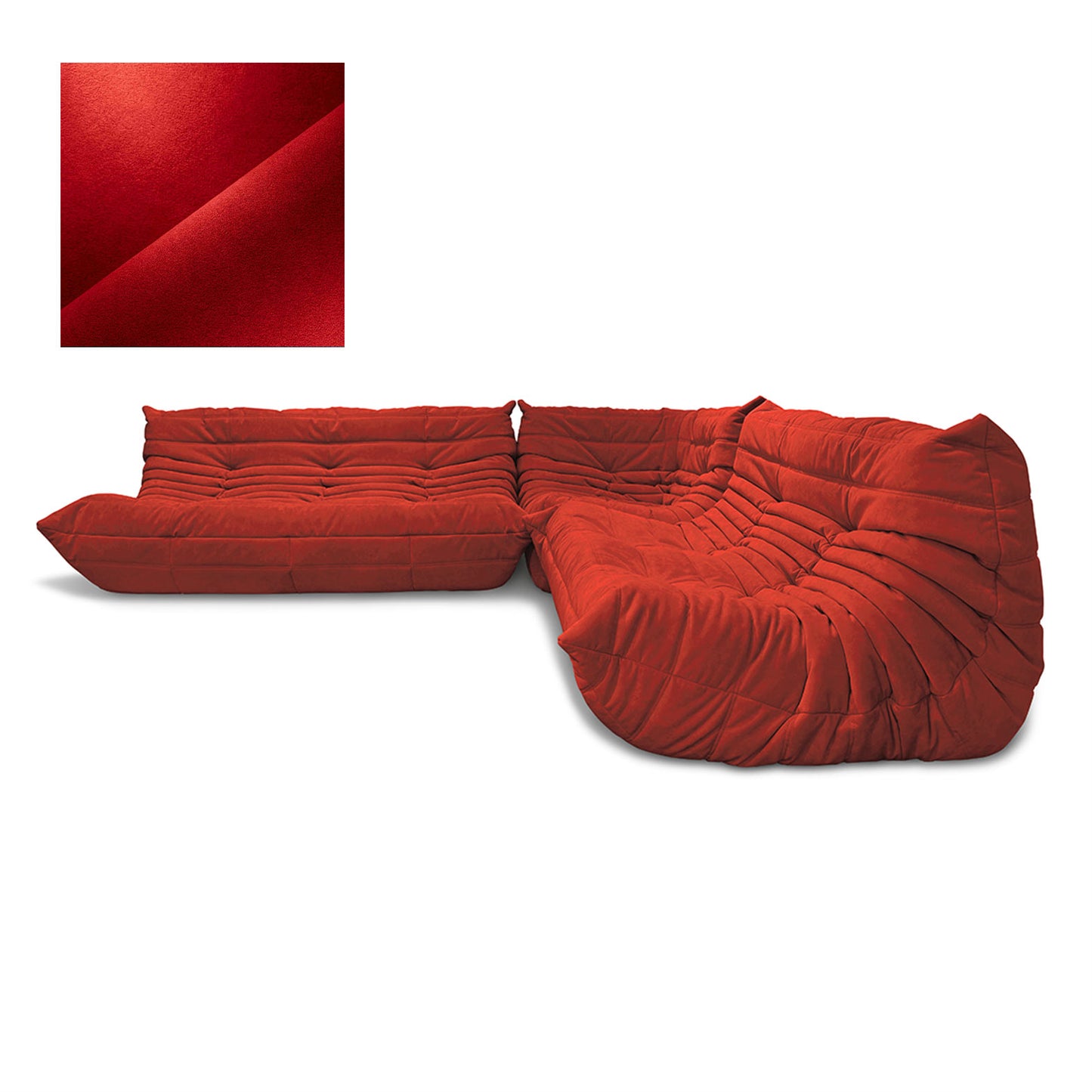 TOGO alle Elemente 3-Sitzer, 2-Sitzer, Ecke, Sessel, Hocker und Kombination mit ca. 12-16 Wochen Zeit der Vorfreude!